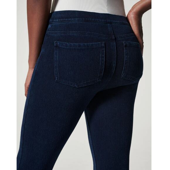 SPANX Women's Twilight Rinse Stretch Jean-ish Ankle Leggings Size S - Picture 10 of 12